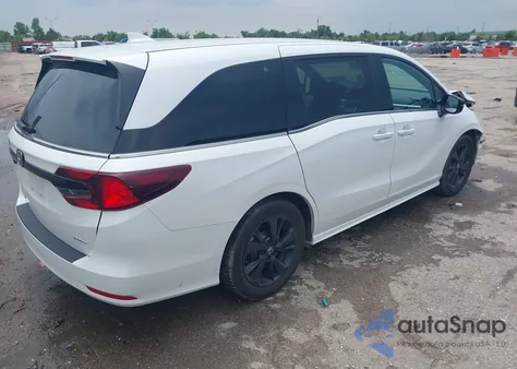2023 Honda Odyssey Sport from USA, damaged, VIN 5FNRL6H7XPB079997